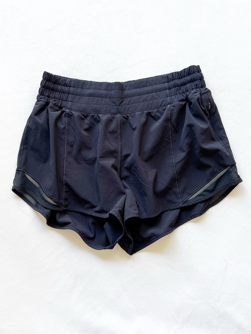 lululemon athletica Black Athletic Shorts with Elastic Waistband - Size 8